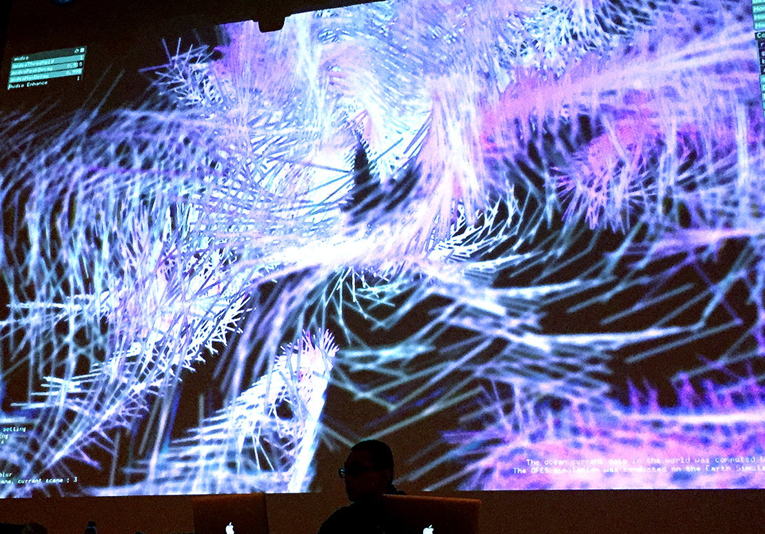 VJ at ars electronica 2016